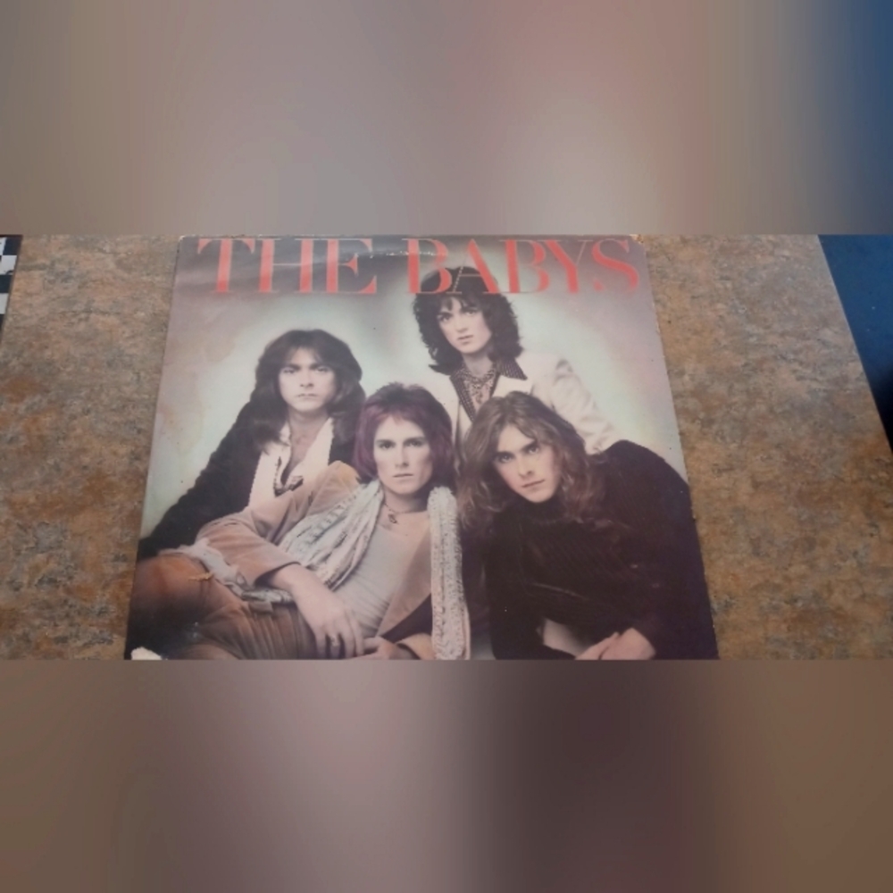 The Babys Vinyl Record - Beige & Black Cover
